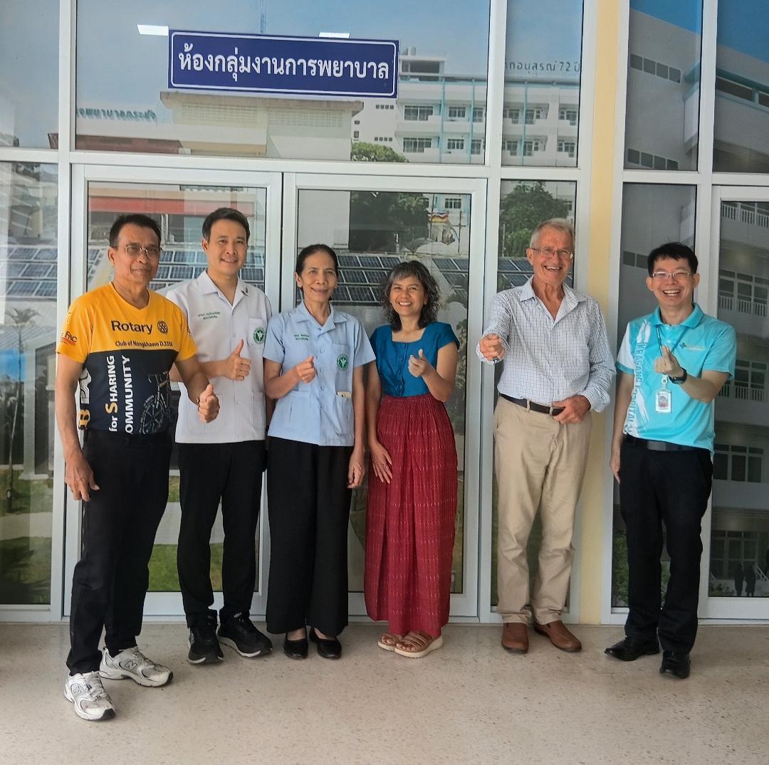Rotary ISAN International with Krasang Hospital management